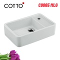 Chậu rửa mặt đặt bàn COTTO C0065 MLG