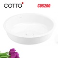 Chậu rửa mặt âm bàn COTTO C05200
