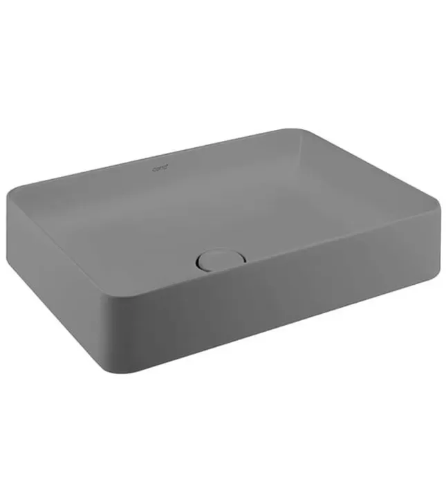 Chậu Lavabo Dương Bàn COTTO C00342 MSL Màu Xám Mờ