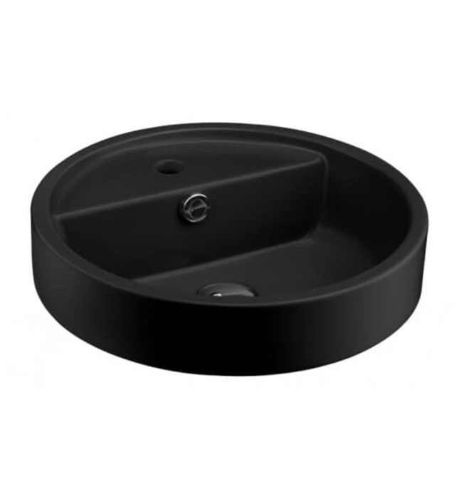 Chậu rửa mặt đặt bàn màu xám mờ COTTO C00380 MBK