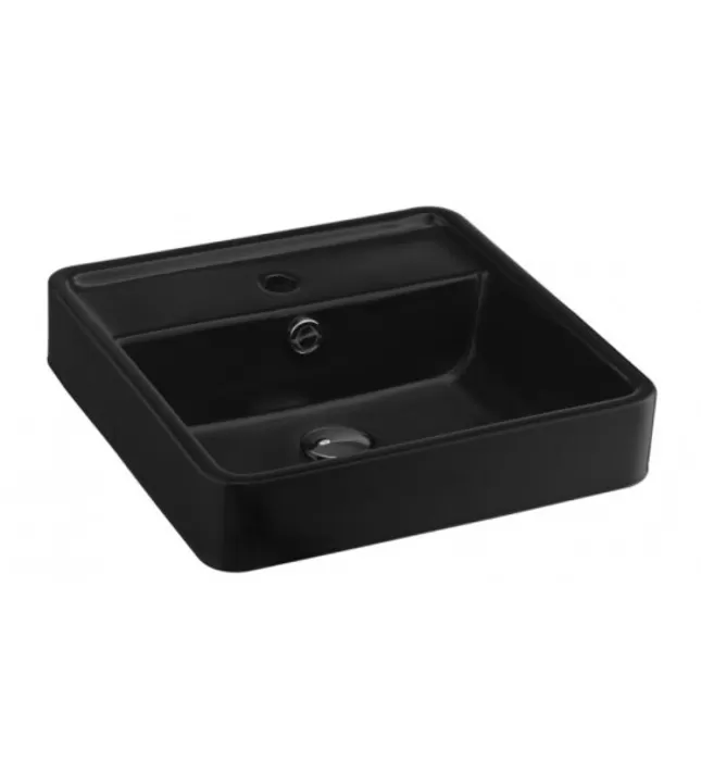 Chậu Lavabo Dương Bàn COTTO C00381 MBK Màu Đen Mờ