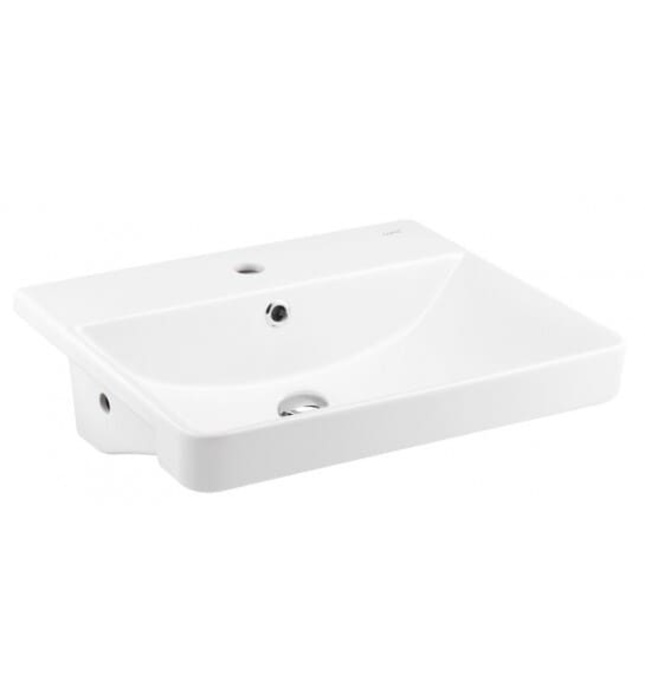 Chậu rửa mặt bán âm bàn COTTO C022607