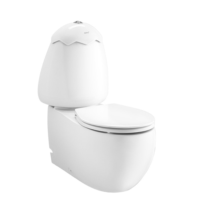 Bàn cầu hai khối trẻ em COTTO C15037 WH