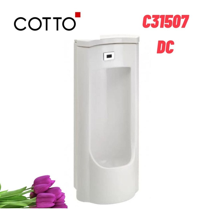 Bồn Tiểu Nam Cảm Ứng Đặt Sàn COTTO C31507DC