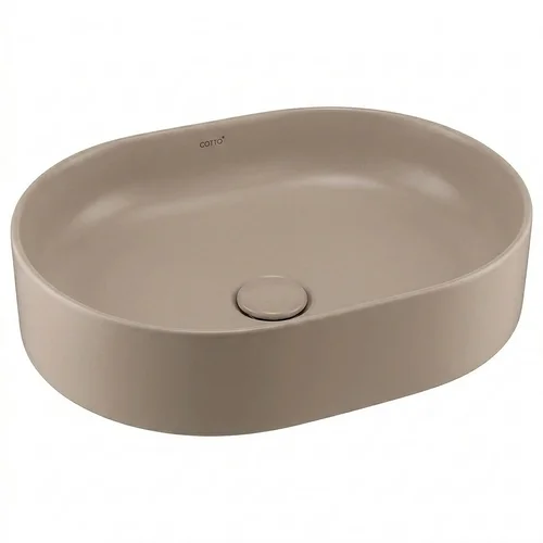 Chậu Lavabo Dương Bàn COTTO C00343 MIR Màu Be Mờ