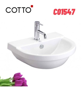 Chậu Rửa Lavabo Treo Tường COTTO C01547