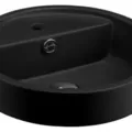 Chậu Lavabo Dương Bàn COTTO C00380 MBK Màu Đen Mờ