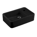Chậu Lavabo Treo Tường COTTO C0065 MBK Màu Đen Mờ