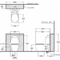 Bàn cầu hai khối trẻ em COTTO C15037 KW