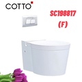 Bàn cầu treo tường nắp rơi êm COTTO SC198817(F)