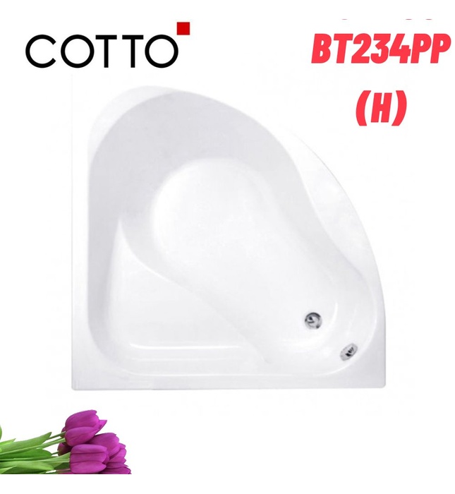 Bồn tắm góc 1.2M COTTO BT234PP(H)