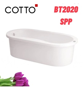 Bồn tắm đặt sàn 1.8m COTTO BT2020SPP
