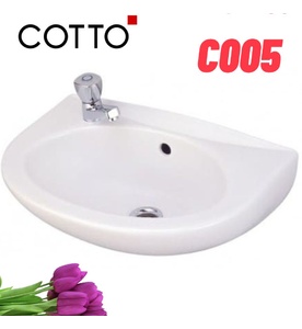 Chậu Rửa Lavabo Treo Tường COTTO C005