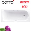 Bồn tắm xây có thanh vịn 1.7m COTTO BH227PP(H)