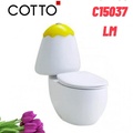 Bàn cầu hai khối trẻ em COTTO C15037 LM