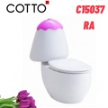 Bàn cầu hai khối trẻ em COTTO C15037 RA