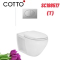 Bàn cầu treo tường thoát ngang COTTO SC198517(T)