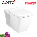 Bàn cầu đặt sàn nắp êm COTTO C124207