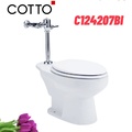 Bàn cầu dùng van xả trực tiếp COTTO C124207BI