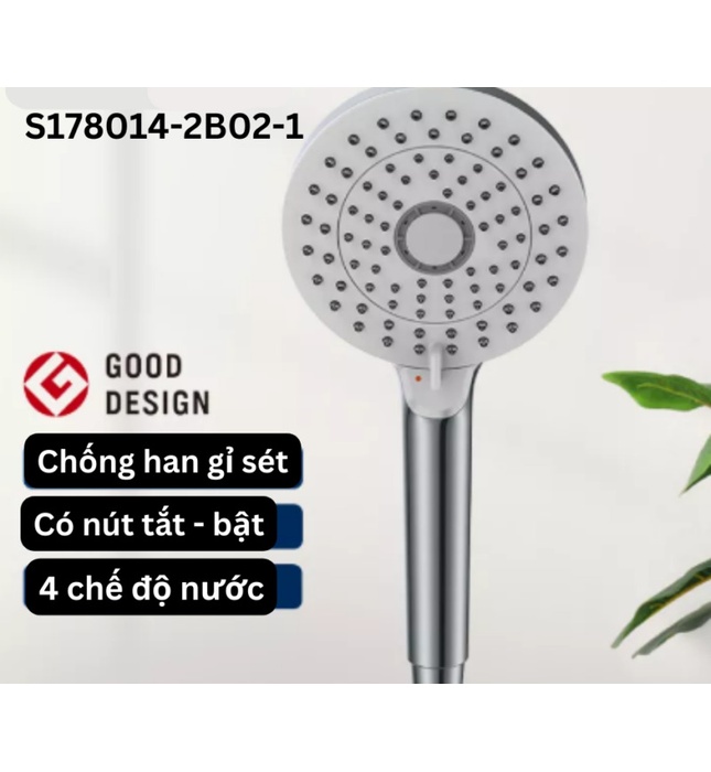 Bát Sen Cầm Tay 3 Chế Độ Jomoo S178014-2B02-1