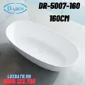 Bồn Tắm Solid Surface Đặt Sàn DRW DR-5507-160 1.6m