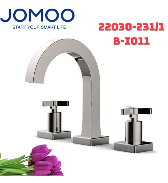 Vòi Lavabo Nóng Lạnh 3 Lỗ Jomoo 22030-231/1B-I011