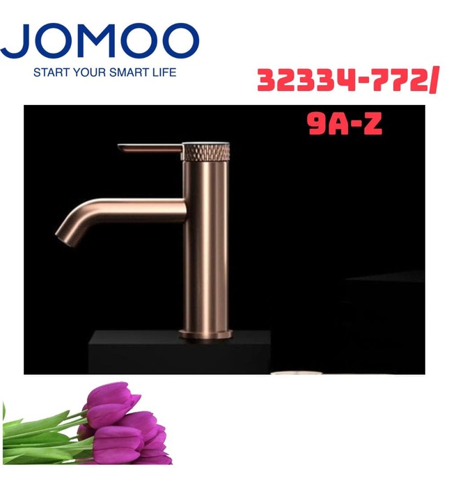 Vòi Lavabo Nóng Lạnh Jomoo 32334-772/9A-Z Màu Vàng Hồng