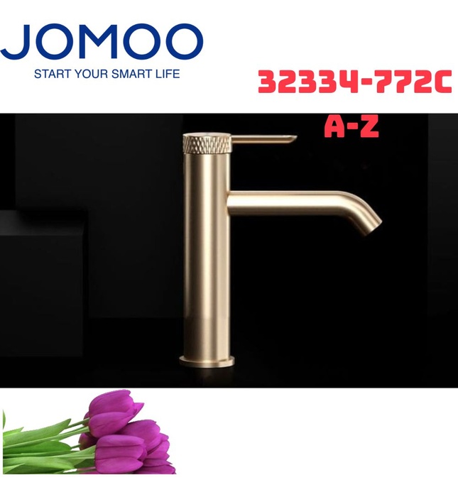Vòi Lavabo Nóng Lạnh Jomoo 32334-772/CA-Z Màu Vàng Đồng