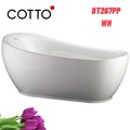 Bồn tắm đặt sàn 1.8m COTTO BT267PP WH