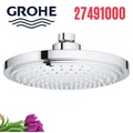 Bát sen nóng lạnh gắn trần Grohe 27491000