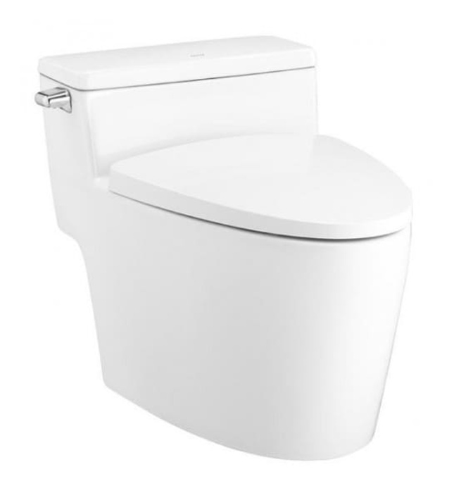 Bàn Cầu 1 Khối Xả Gạt Nắp Êm COTTO C105257