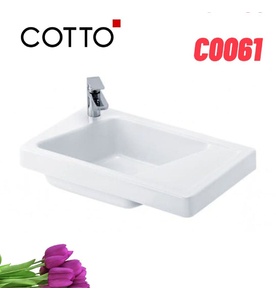 Chậu Rửa Lavabo Treo Tường COTTO C0061