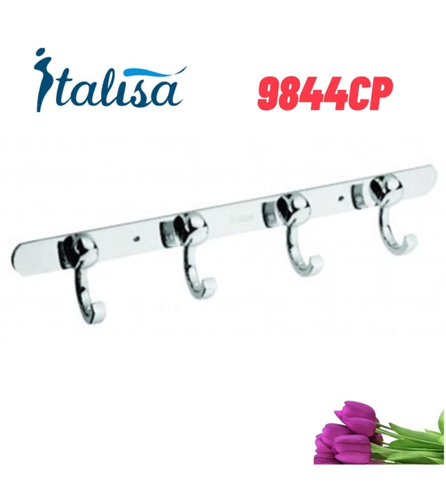 Móc 4 treo quần áo inox cao cấp ITALISA TD-9844CP