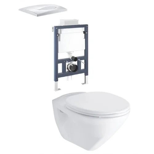 Bàn cầu treo tường thoát ngang COTTO SC199(T)