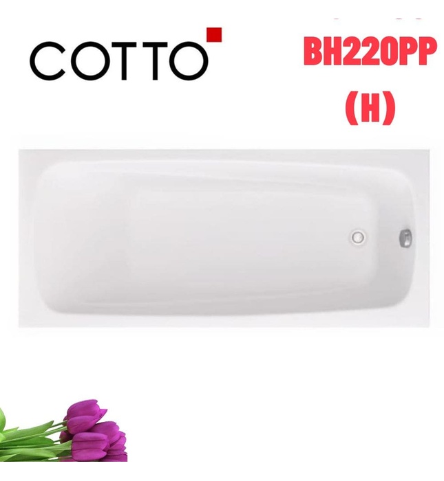 Bồn tắm xây 1.7m COTTO BH220PP(H)