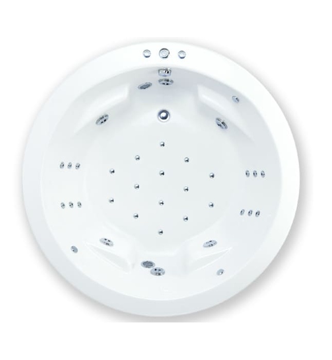 Bồn tắm xây massage 1.6m COTTO BWA401PP(H)