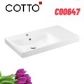 Chậu Lavabo Treo Tường Cotto C00647