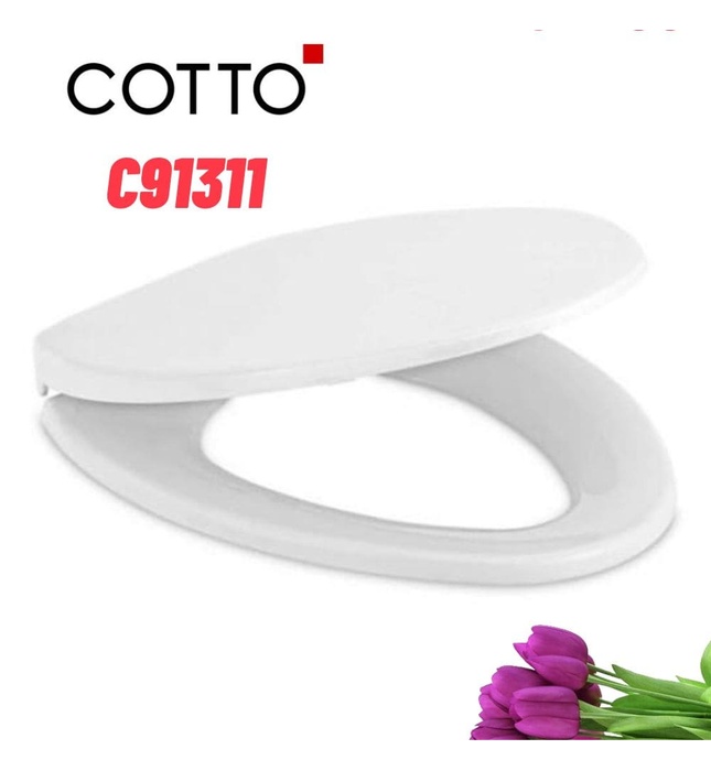 Nắp bồn cầu rơi êm COTTO C91311