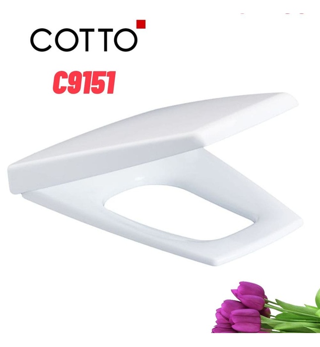 Nắp bồn cầu rơi êm COTTO C9151