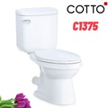 Bàn Cầu 2 Khối Xả Gạt COTTO C1375