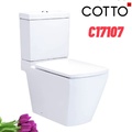 Bàn Cầu 2 Khối Xả Nhấn COTTO C17107