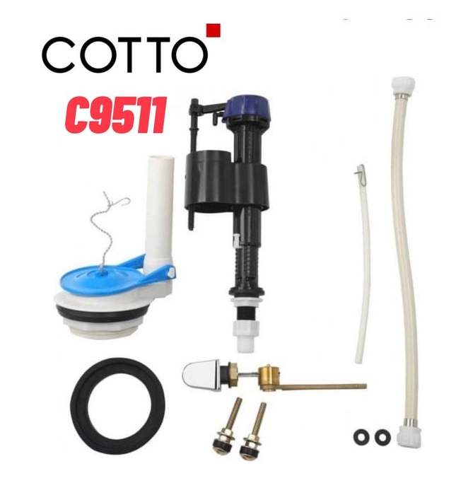 Bộ Xả Bồn Cầu Xả Gạt Cotto C9511
