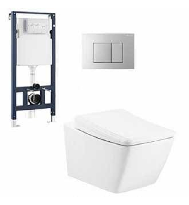 Bàn cầu treo tường thoát ngang COTTO SC19337(F)