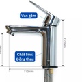 Vòi Lavabo Nóng Lạnh Jomoo P32348-484/1B-Z