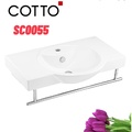 Chậu Lavabo Treo Tường Cotto SC0055