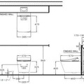 Bàn cầu treo tường nắp rửa điện tử COTTO SC197627(T)(CV8)