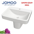 Chậu Lavabo Treo Tường Chân Ngắn JOMOO 12479-1/11P-I011