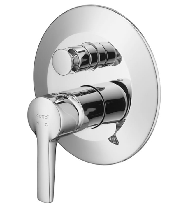 Củ sen tắm âm tường COTTO CT2267A