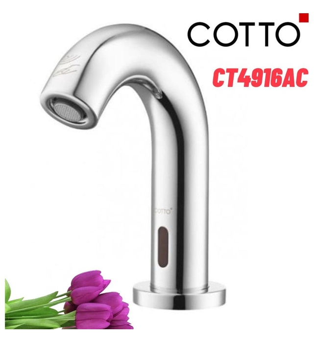 Vòi Rửa Mặt Lavabo Cảm Ứng Lạnh Cotto CT4916AC