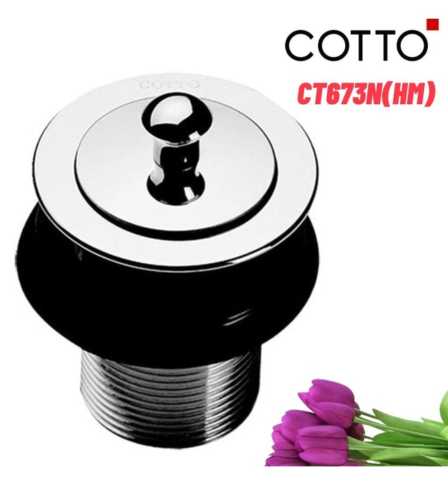 Rốn Chậu lavabo nhấn COTTO CT673N(HM)